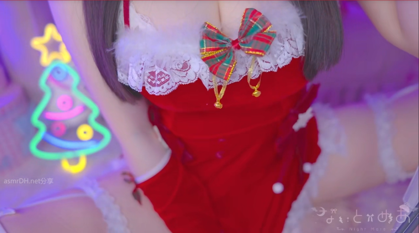 カメラ枠ASMR最初少し無料あわてんぼうのキミ専用耳舐めサンタさん♡_ear_licking_귀_핥기舔耳耳舐め-男士宝库