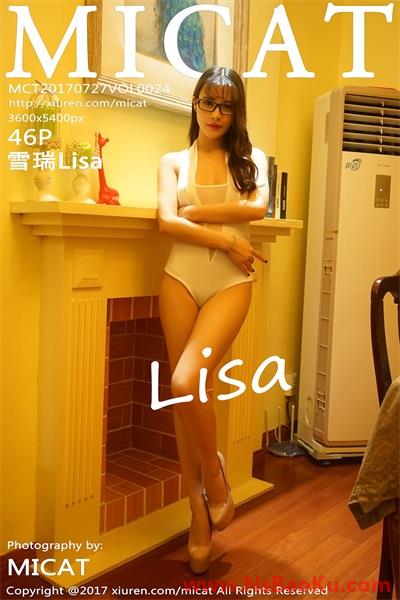 [MiCat猫萌榜]2017.07.27 VOL.024 雪瑞Lisa [46+1P/122M]-男士宝库