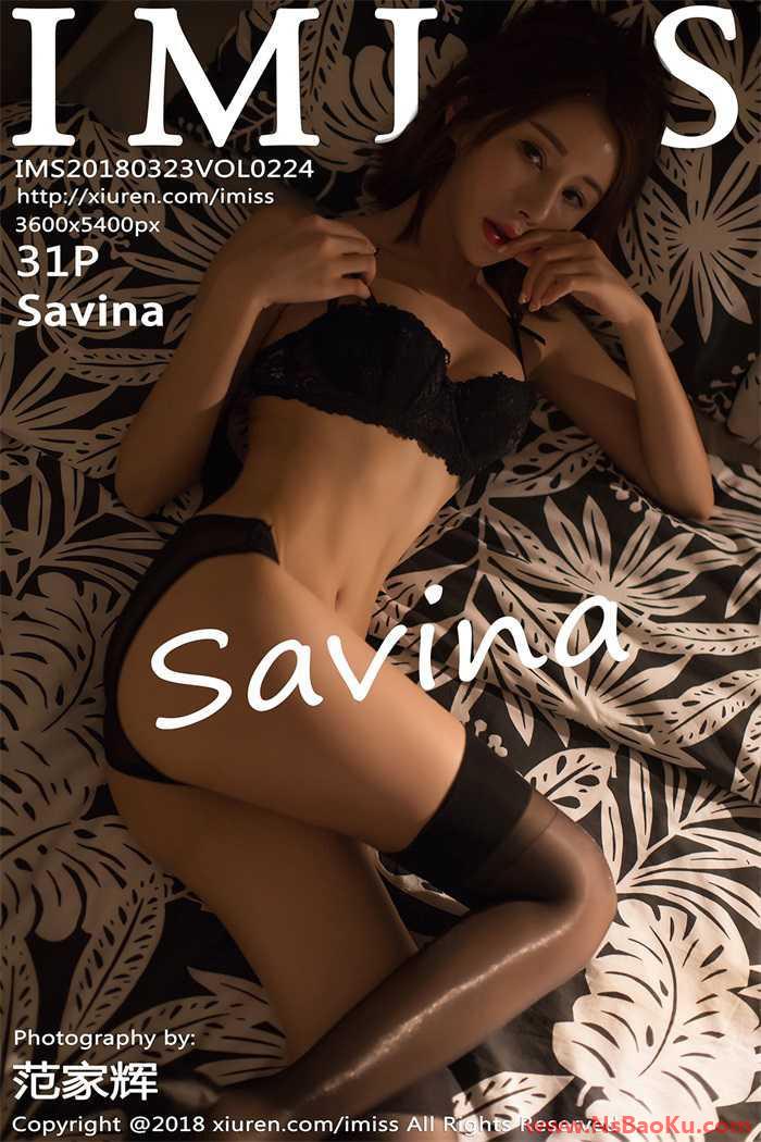 [IMiss爱蜜社] 2018.03.23 Vol.224 Savina [31P/66MB]-男士宝库