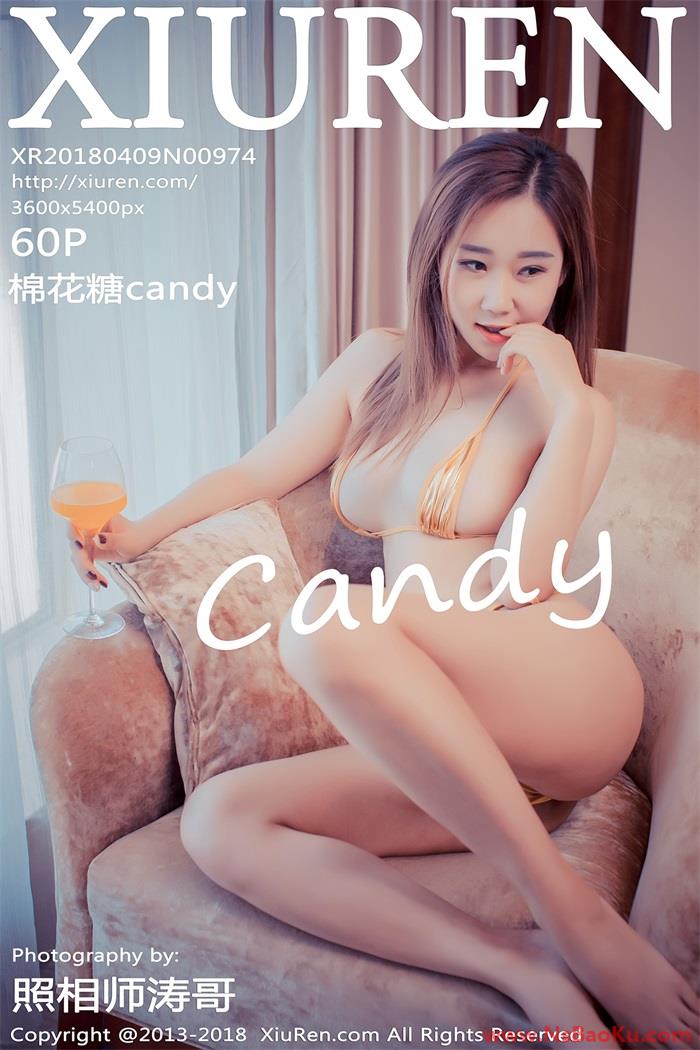 [XIUREN绣人网] 2018.04.09 No.974 棉花糖candy [60P/168MB]-男士宝库
