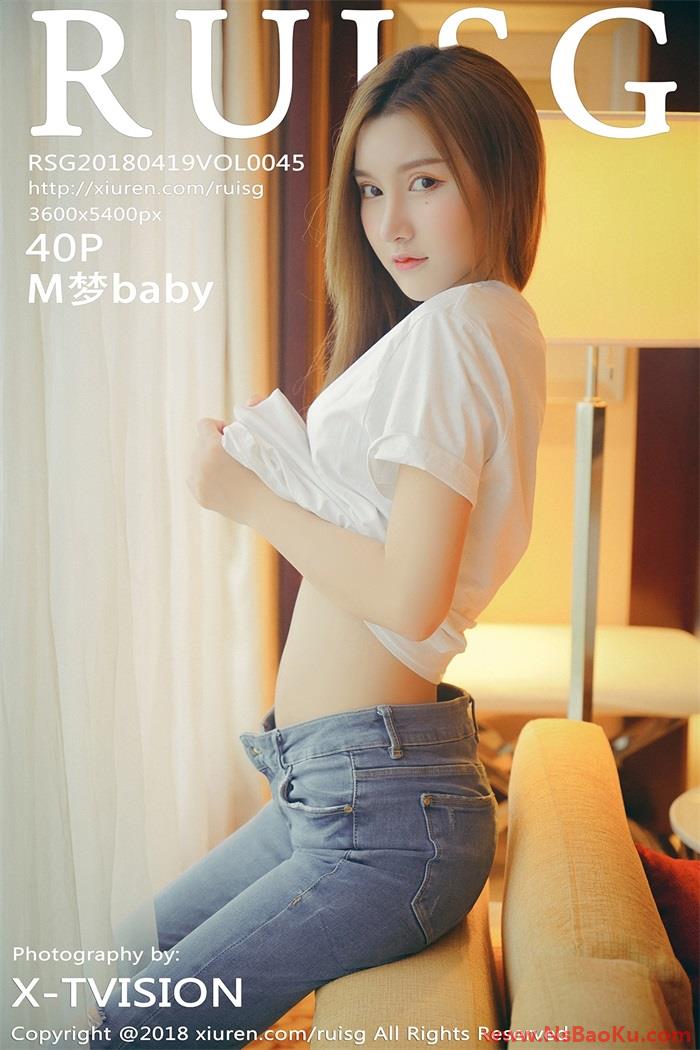 [RUISG瑞丝馆] 2018.04.19 Vol.045 M梦baby [40P/167MB]-男士宝库