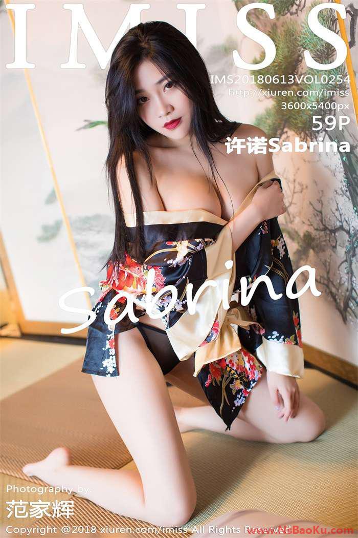 [IMiss爱蜜社] 2018.06.13 Vol.254 许诺Sabrina [59P/224MB]-男士宝库