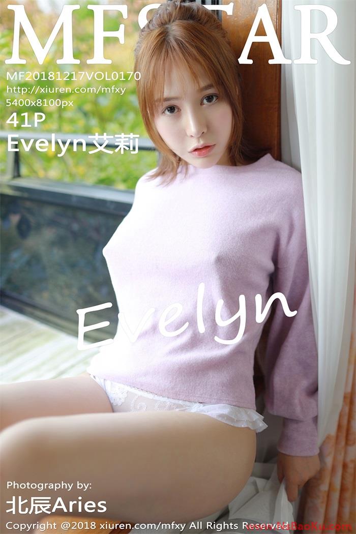 [MFStar范模学苑] 2018.12.17 Vol.170 Evelyn艾莉 [41P/192MB]-男士宝库