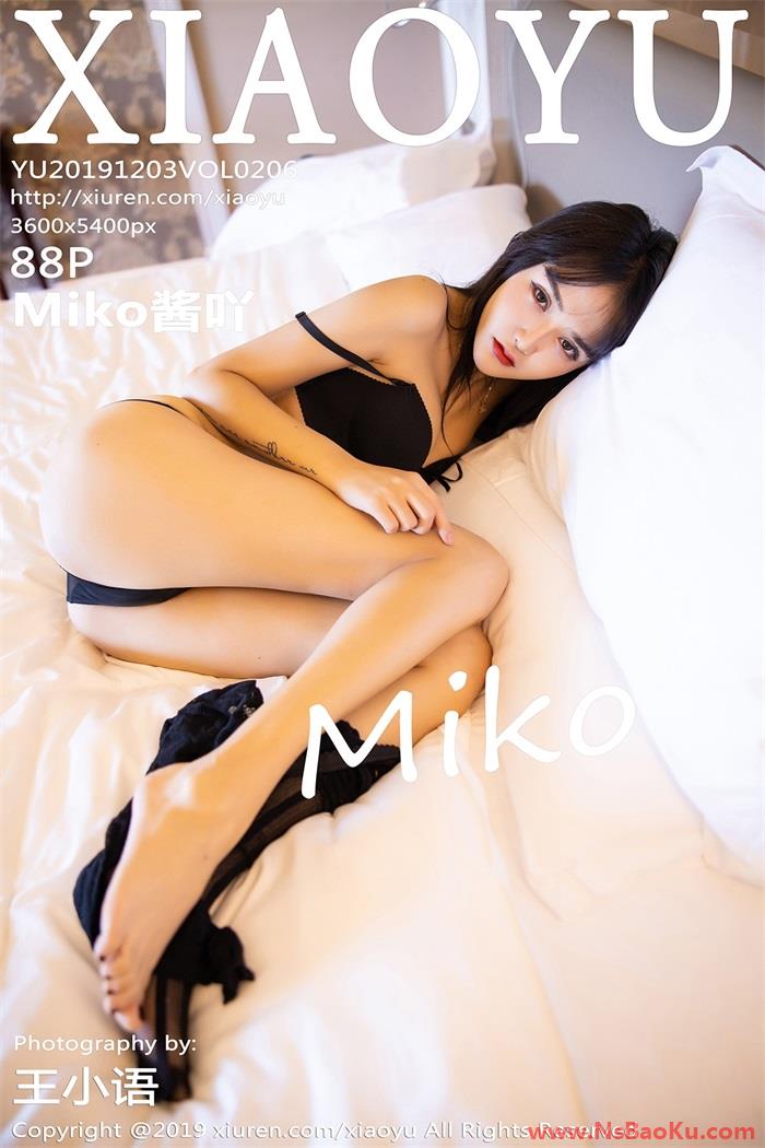 [XIAOYU语画界] 2019.12.03 VOL.206 Miko酱吖 [89P/249MB]-男士宝库