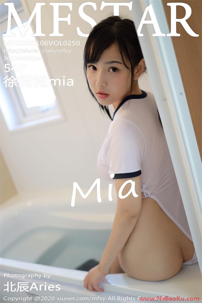 [MFStar模范学苑] 2020.01.06 VOL.250 徐微微mia [55P/118MB]-男士宝库