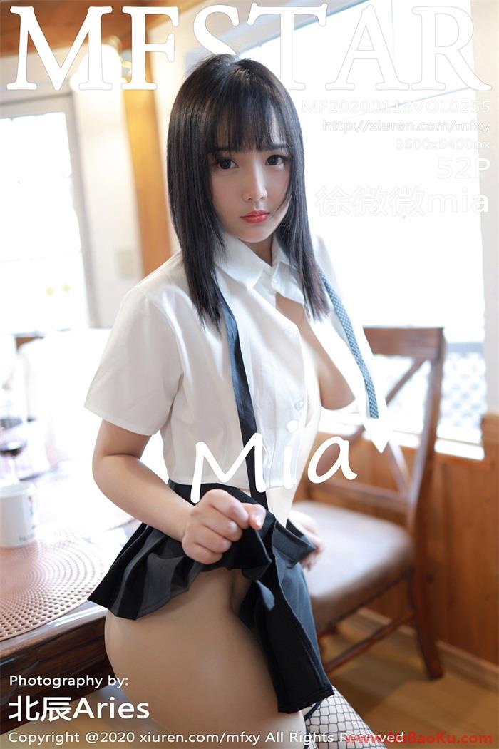 [MFStar模范学苑] 2020.01.13 VOL.255 徐微微mia [53P/111MB]-男士宝库
