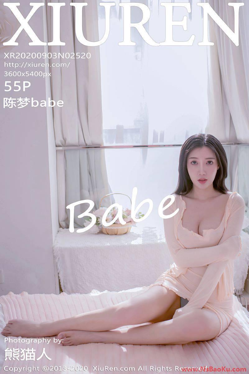 [XIUREN绣人网] 2020.09.03 No.2520 陈梦babe [56P/524MB]-男士宝库