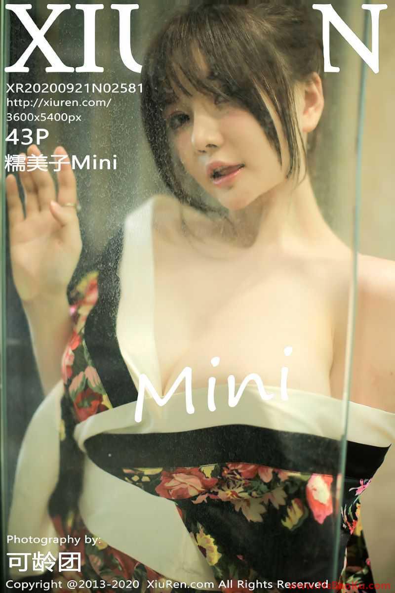 [XIUREN绣人网] 2020.09.21 No.2581 糯美子Mini [44P/494MB]-男士宝库