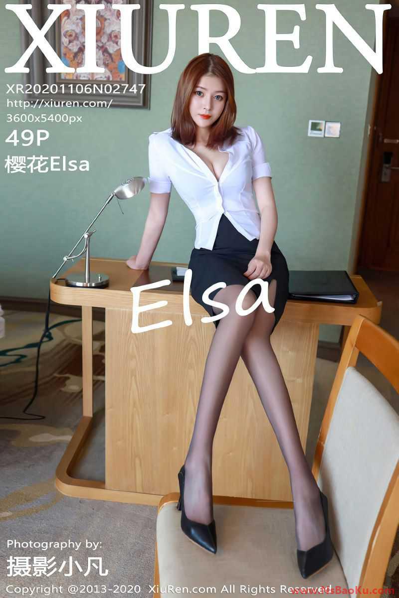 [XIUREN绣人网] 2020.11.06 No.2747 樱花Elsa [50P/532MB]-男士宝库