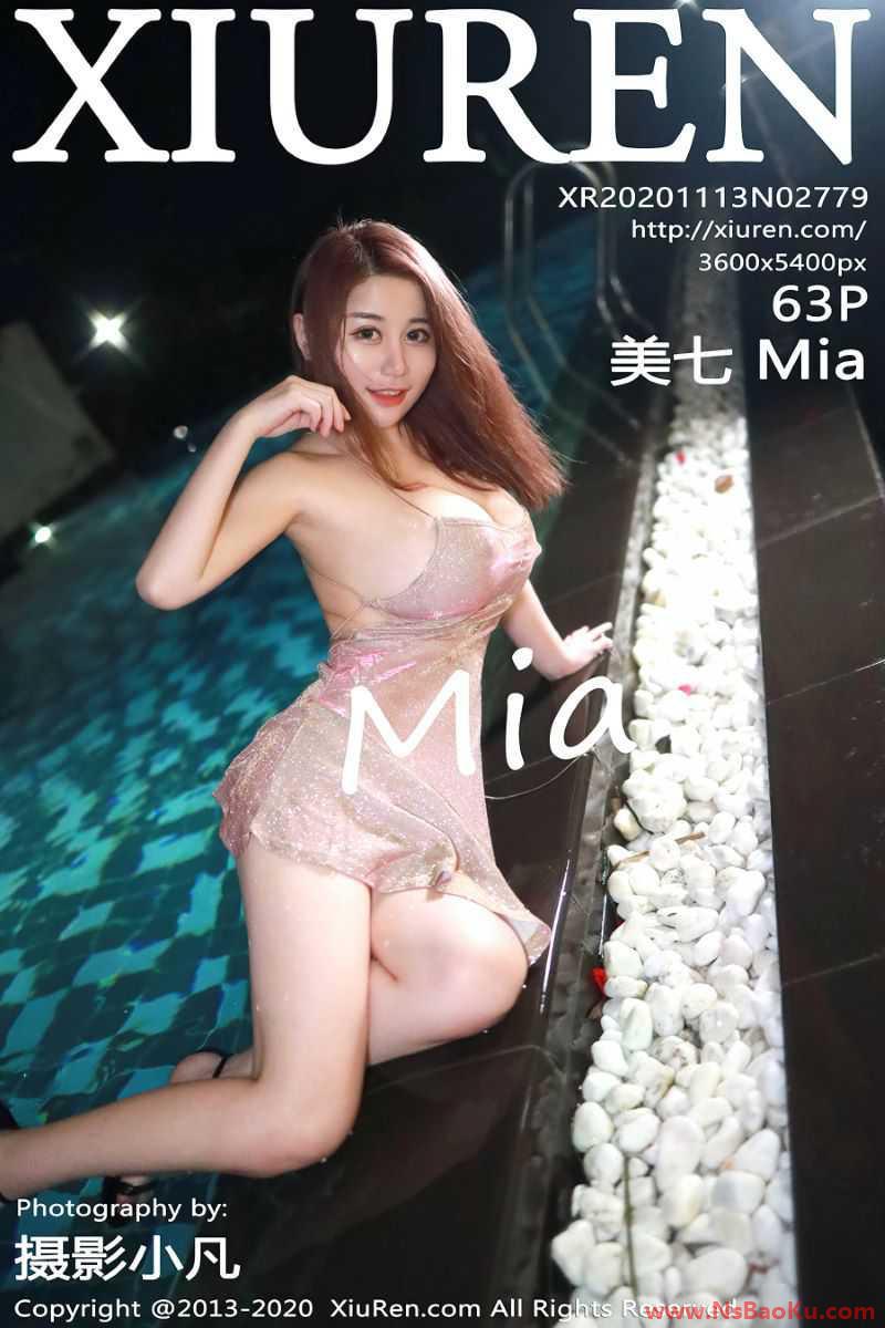[XIUREN绣人网] 2020.11.13 No.2779 美七Mia [64P/709MB]-男士宝库