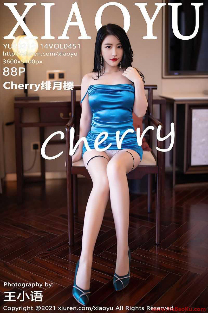 [XIAOYU语画界] 2021.01.14 VOL.451 Cherry绯月樱 [89P/781MB]-男士宝库