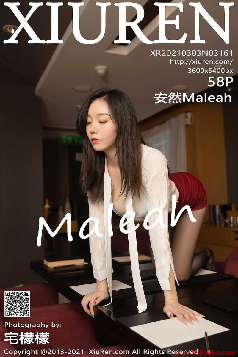 [XIUREN绣人网] 2021.03.03 No.3161 安然Maleah [59P/583MB]-男士宝库