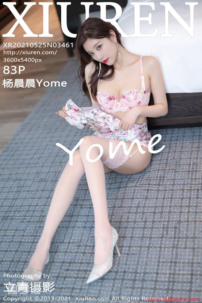 [XIUREN绣人网] 2021.05.25 No.3461 杨晨晨Yome [84P/663MB]-男士宝库