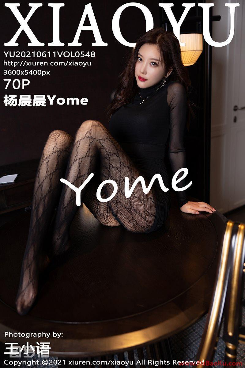 [XIAOYU语画界] 2021.06.11 VOL.548 杨晨晨Yome [71P/604MB]-男士宝库