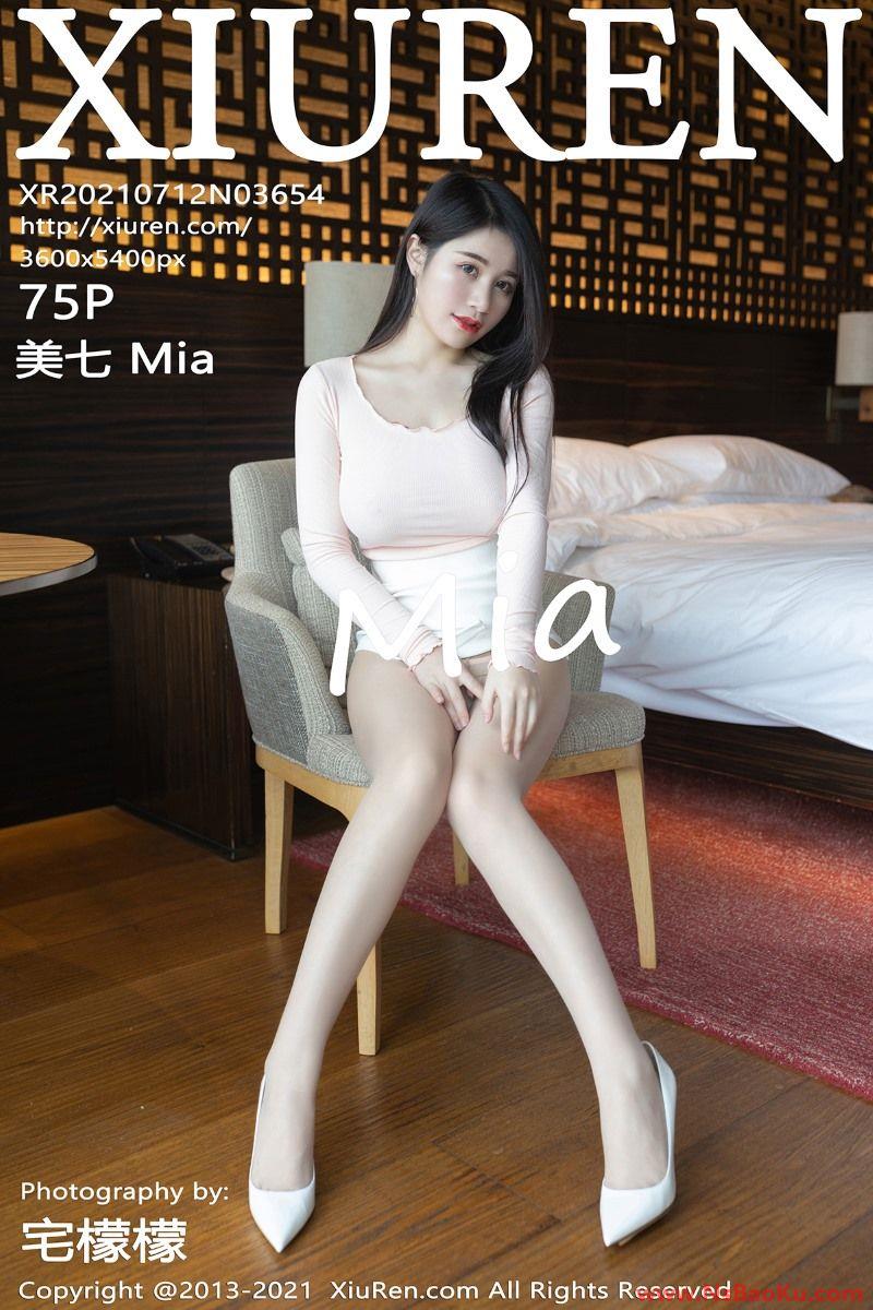 [XIUREN绣人网] 2021.07.12 No.3654 美七Mia [76P/719MB]-男士宝库