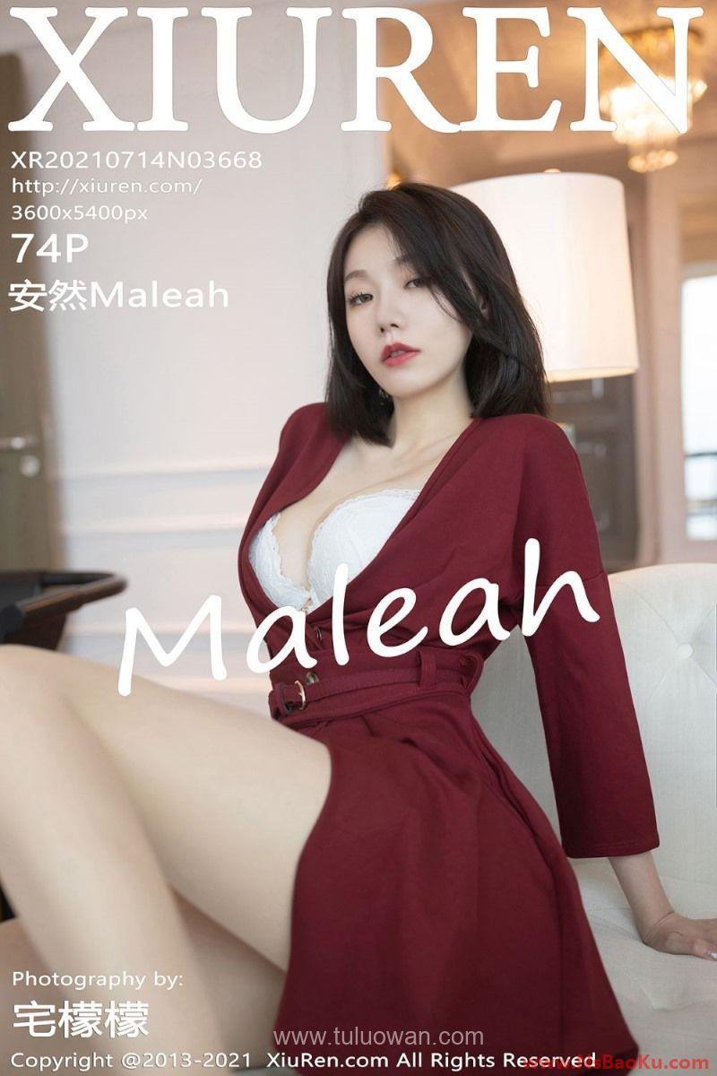 [XIUREN绣人网] 2021.07.14 No.3668 安然Maleah [75P/645MB]-男士宝库