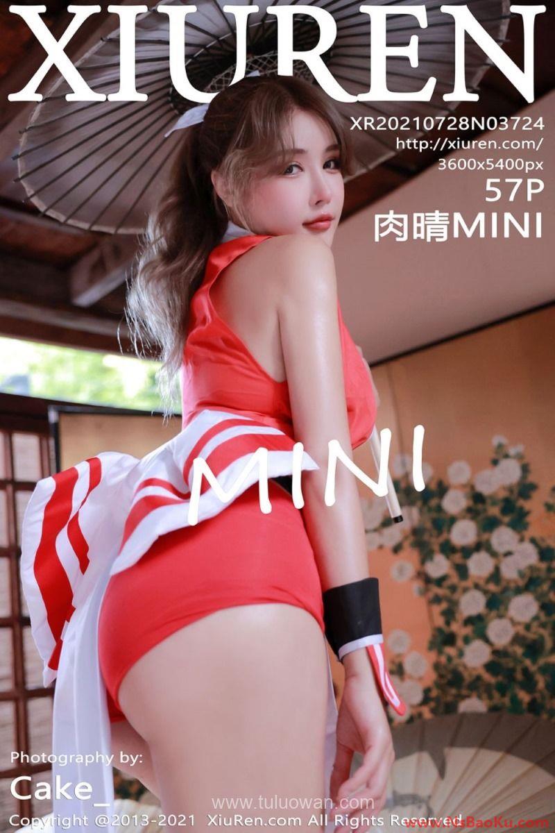 [XIUREN绣人网] 2021.07.28 No.3724 肉晴MINI [58P/585MB]-男士宝库