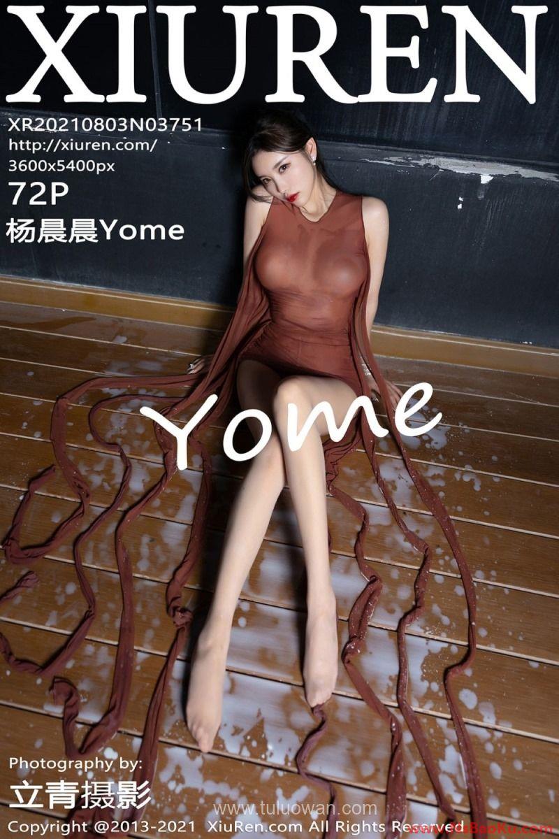 [XIUREN绣人网] 2021.08.03 No.3751 杨晨晨Yome [73P/665MB]-男士宝库