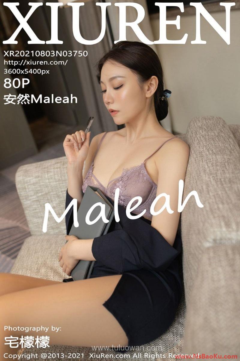 [XIUREN绣人网] 2021.08.03 No.3750 安然Maleah [81P/799MB]-男士宝库