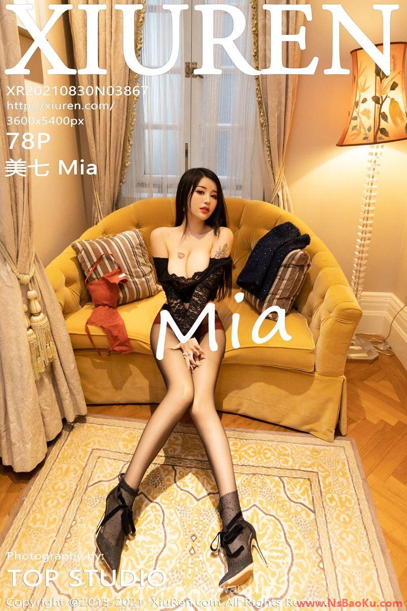 [XIUREN绣人网] 2021.08.30 No.3867 美七 Mia [79P/811MB]-男士宝库
