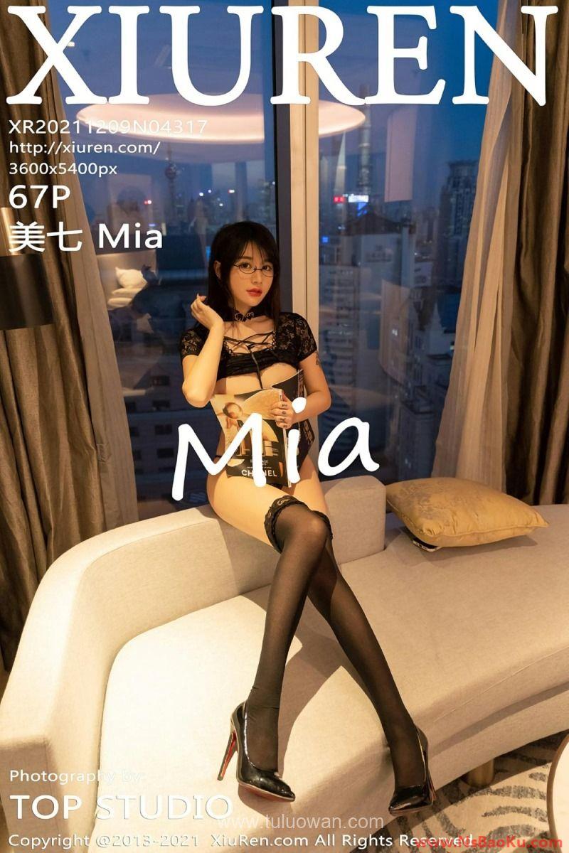 [XIUREN绣人网] 2021.12.09 No.4317 美七Mia [69P/671MB]-男士宝库