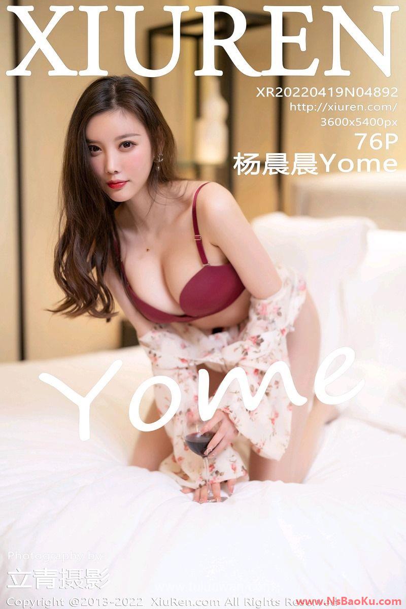 [XIUREN绣人网] 2022.04.19 No.4892 杨晨晨Yome [77P/603MB]-男士宝库