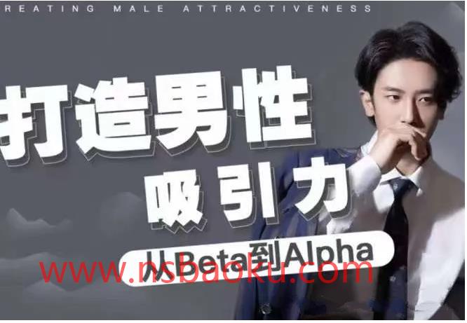 凯文《打造男性吸引力：从Beta到Alpha》-男士宝库