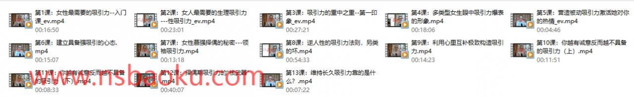 天边的老白《吸引力法则》-男士宝库