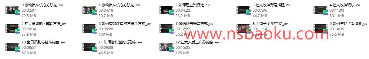 子轩-被动撩妹（2024新版）-男士宝库