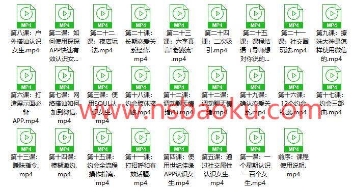 图片[2]-男生必备，得逞真爱的《完全追女孩必修课》-男士宝库