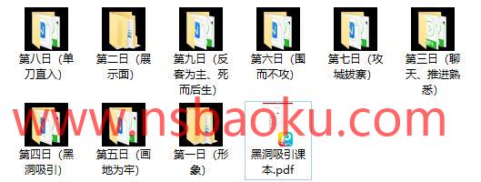 图片[2]-坏男孩无念团队《黑洞吸引5.0》-男士宝库