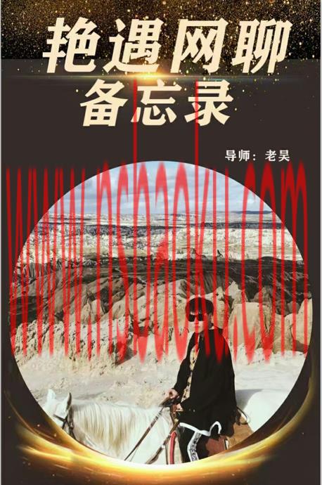 梵公子团队老吴《艳遇网聊备忘录》价值398-男士宝库