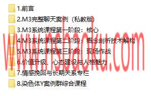 图片[2]-[6.7GB]黑猫染色体《终身制M3系统私教内部课程》-男士宝库