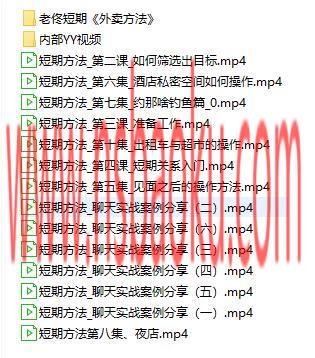 图片[2]-[16.5GB]浪迹老佟《短期关系》全套课程-男士宝库