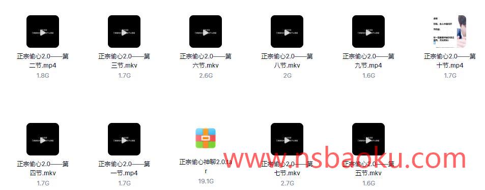 图片[2]-【19GB】梵公子《正宗偷心神聊2.0》百度云资源-男士宝库