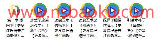 图片[2]-魅男《速约五术：一天聊成女朋友的系统方法》百度网盘下载【082201】-男士宝库