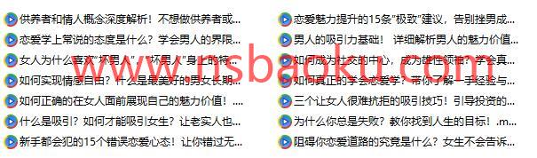 魅力男神系列《超级吸引力》百度网盘下载【081901】-男士宝库