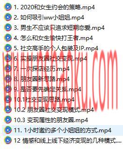 鸭哥社区会员课程《从小白到社交达人 》百度网盘下载【081605】-男士宝库