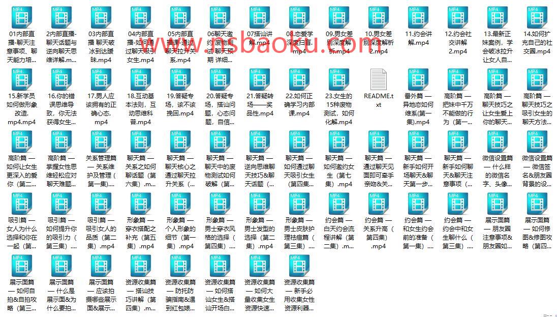 魅力男神系列《恋爱方法课》百度网盘下载【081408】-男士宝库