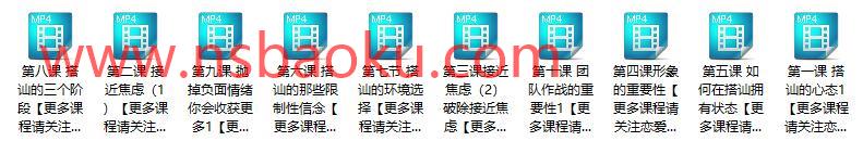 《天狼社觉醒搭讪私教课程》百度网盘下载【080903】-男士宝库