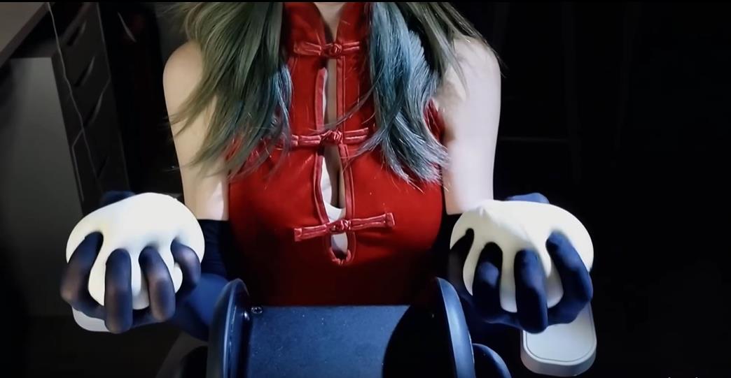秋水asmr 经典红旗袍丝质手套湿润孔雀鱼其他视角-男士宝库