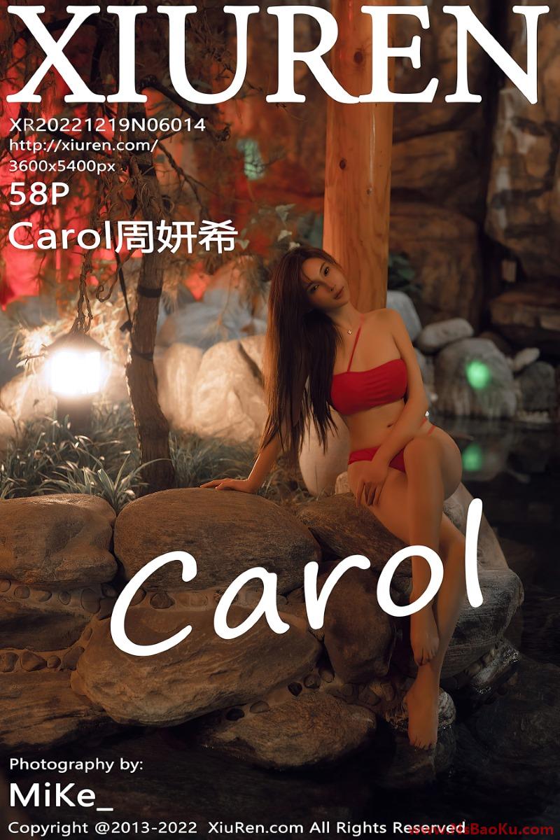 [XIUREN绣人网] 2022.12.19 No.6014 Carol周妍希 [59P/563MB]-男士宝库