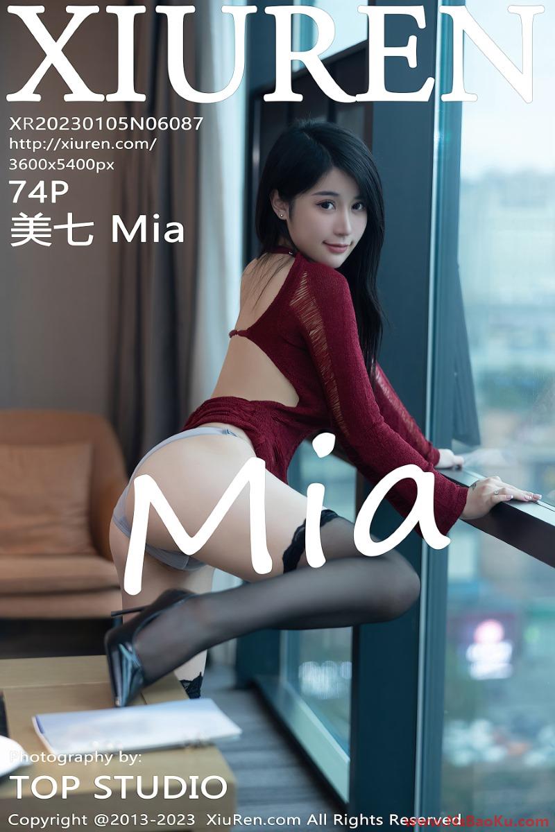[XIUREN绣人网] 2023.01.05 No.6087 美七Mia [75P/713MB]-男士宝库