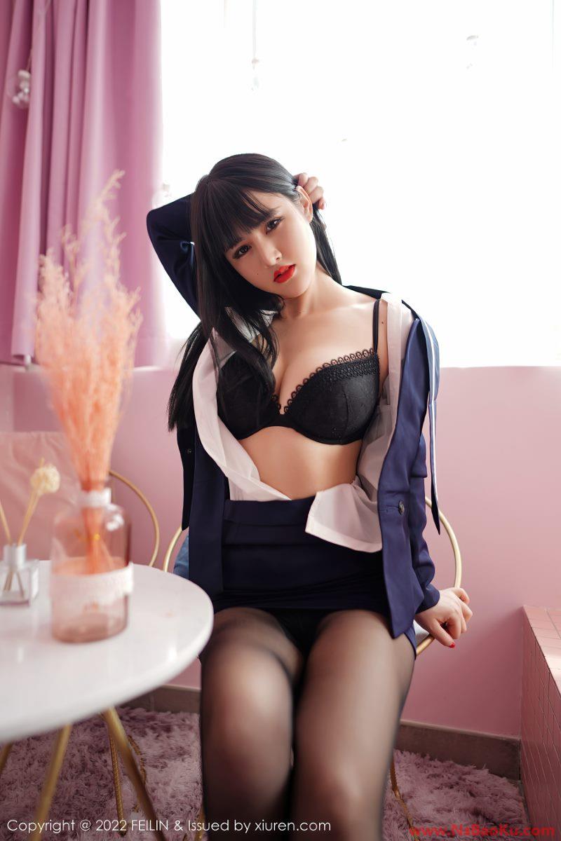 图片[3]-[Feilin嗲囡囡] 2022.03.08 VOL.432 诗诗kiki [87P/694MB]-男士宝库