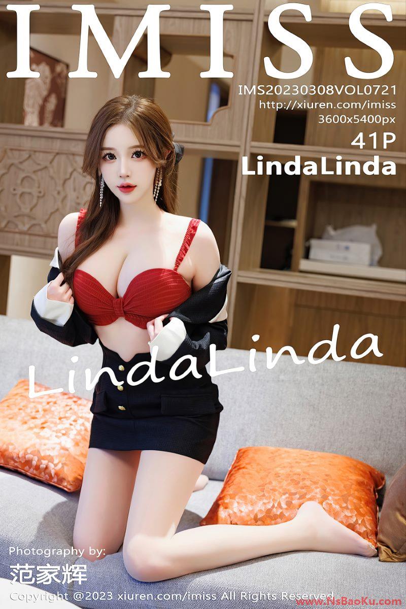 [IMISS爱蜜社] 2023.03.08 VOL.721 LindaLinda [42P/425MB]-男士宝库