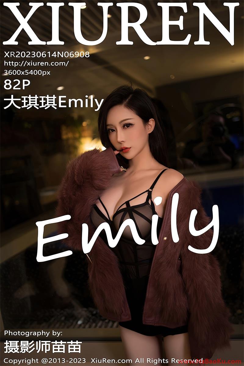 [XIUREN绣人网] 2023.06.14 No.6908 大琪琪Emily [83P/707MB]-男士宝库