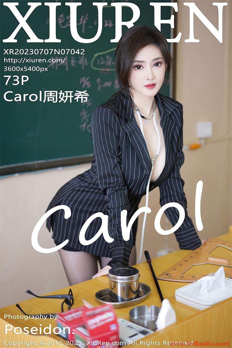 [XIUREN绣人网] 2023.07.07 No.7042 Carol周妍希 [74P/710MB]-男士宝库