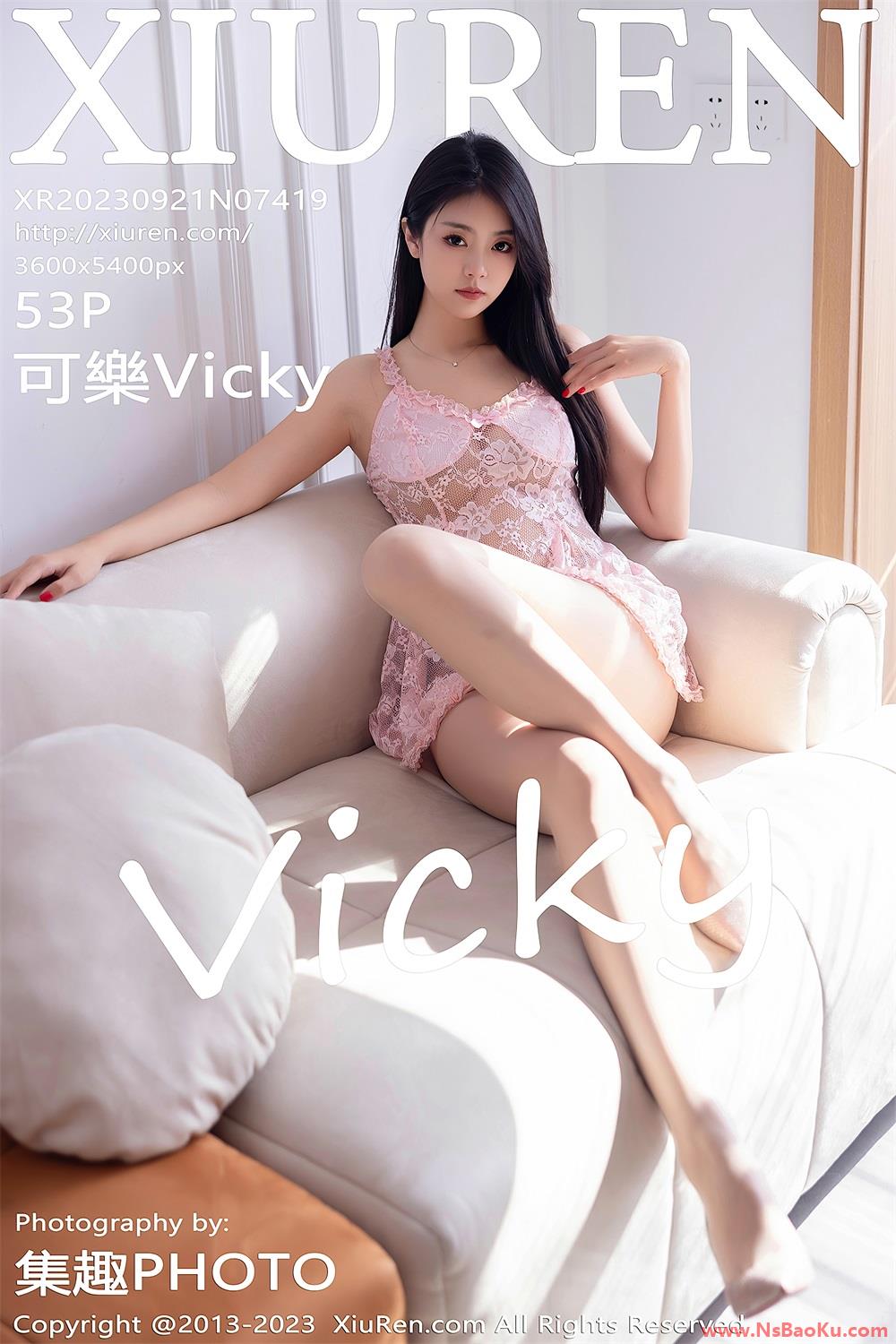 [XIUREN绣人网] 2023.09.21 No.7419 可樂Vicky [54P/416MB]-男士宝库