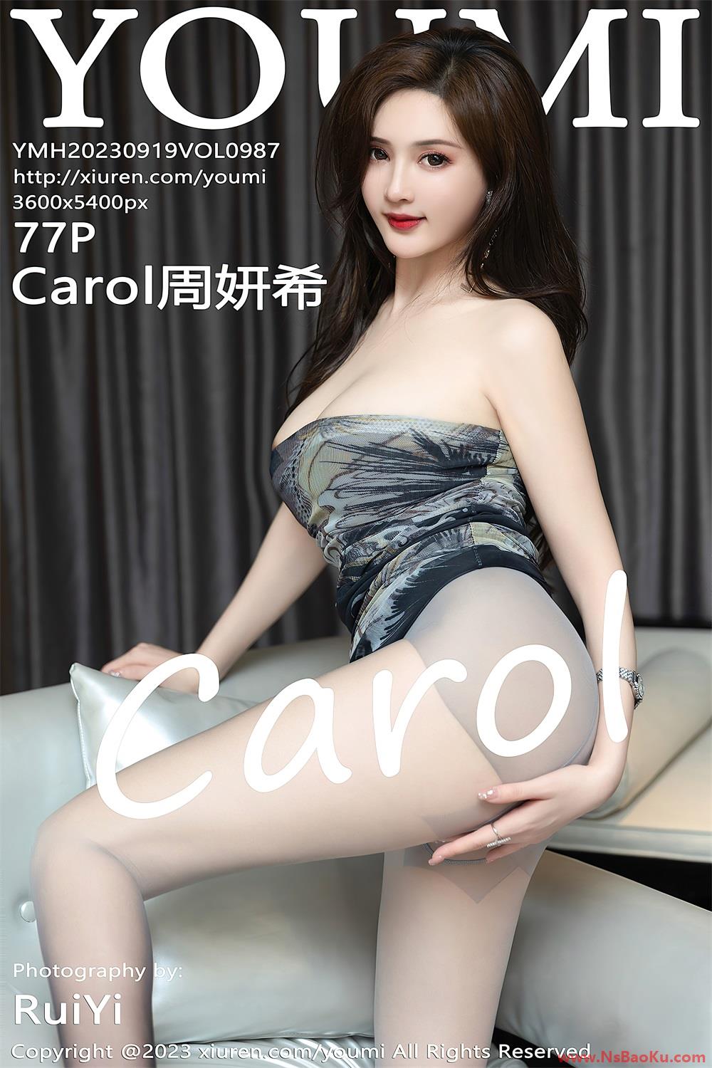 [YOUMI尤蜜荟] 2023.09.19 VOL.987 Carol周妍希 [78P/715MB]-男士宝库