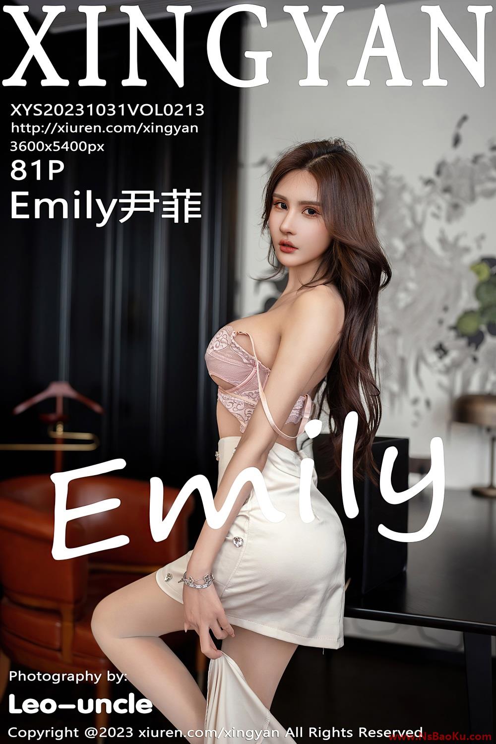 [XINGYAN星颜社] 2023.10.31 VOL.213 Emily尹菲 [82P/678MB]-男士宝库